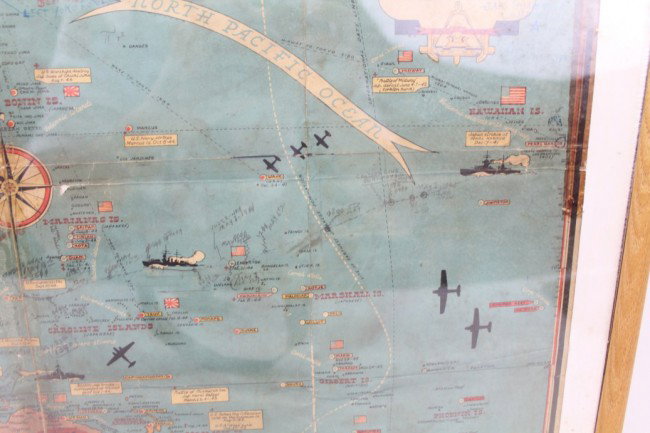 ON TO TOKYO WWII INVASION MAP OF THE PACIFIC - 7