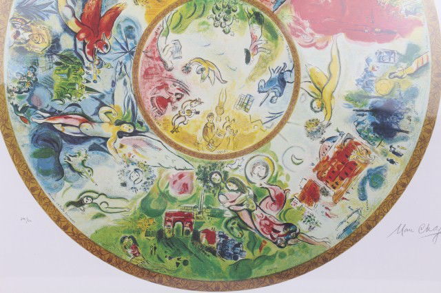marc chagall paris opera ceiling lithograph marc chagall paris opera ceiling lithograph