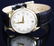 MENS THOMAS RUSSELL 9K GOLD CASE WRIST WATCH