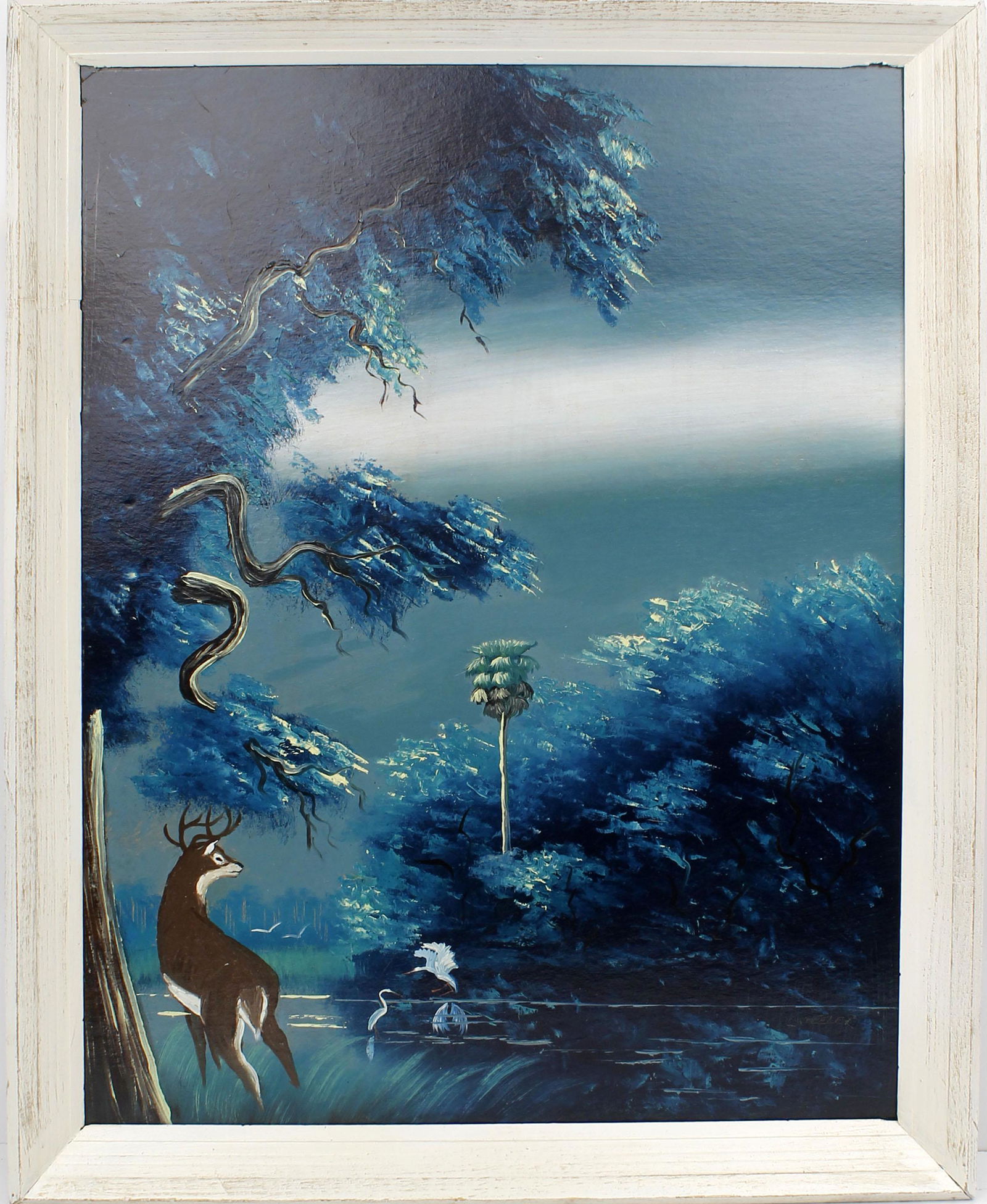 CHICO WHEELER FLORIDA HIGHWAYMEN DEER IN MOONLIGHT (1 of 4)