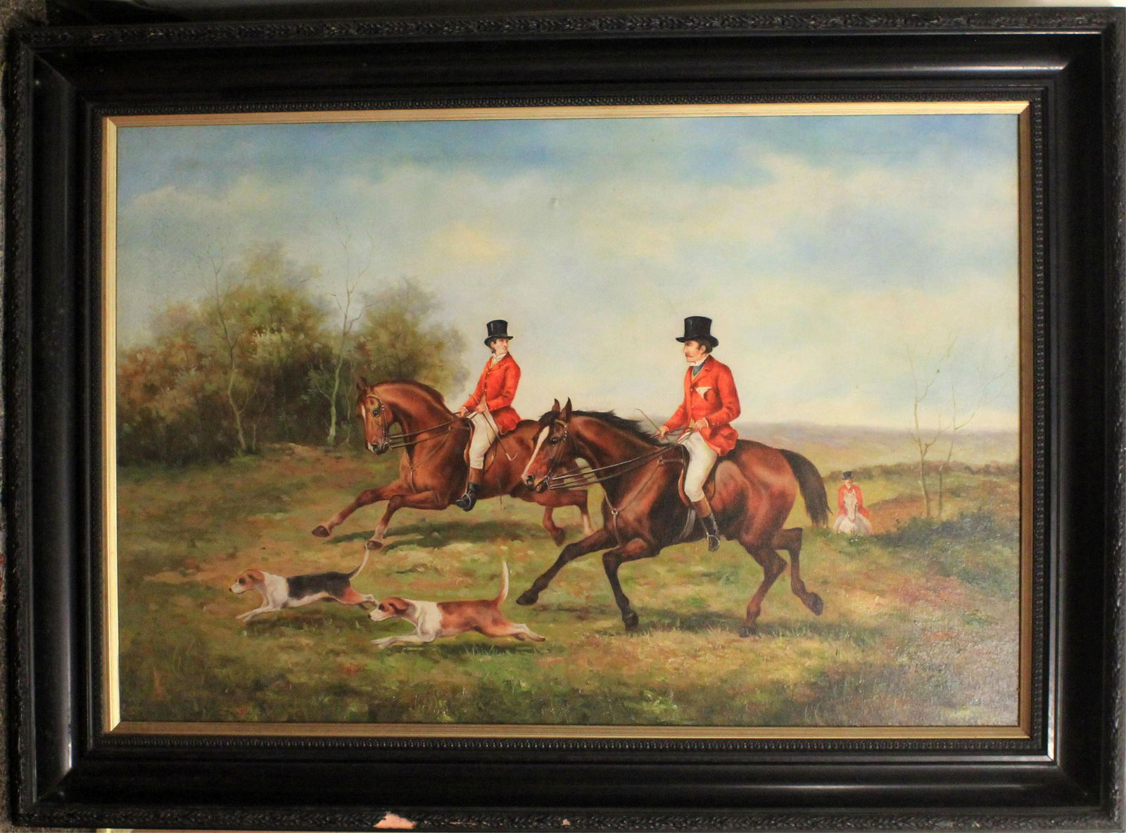 THE ROYAL HORSE HUNT BY W. LARSEN (1 of 2)