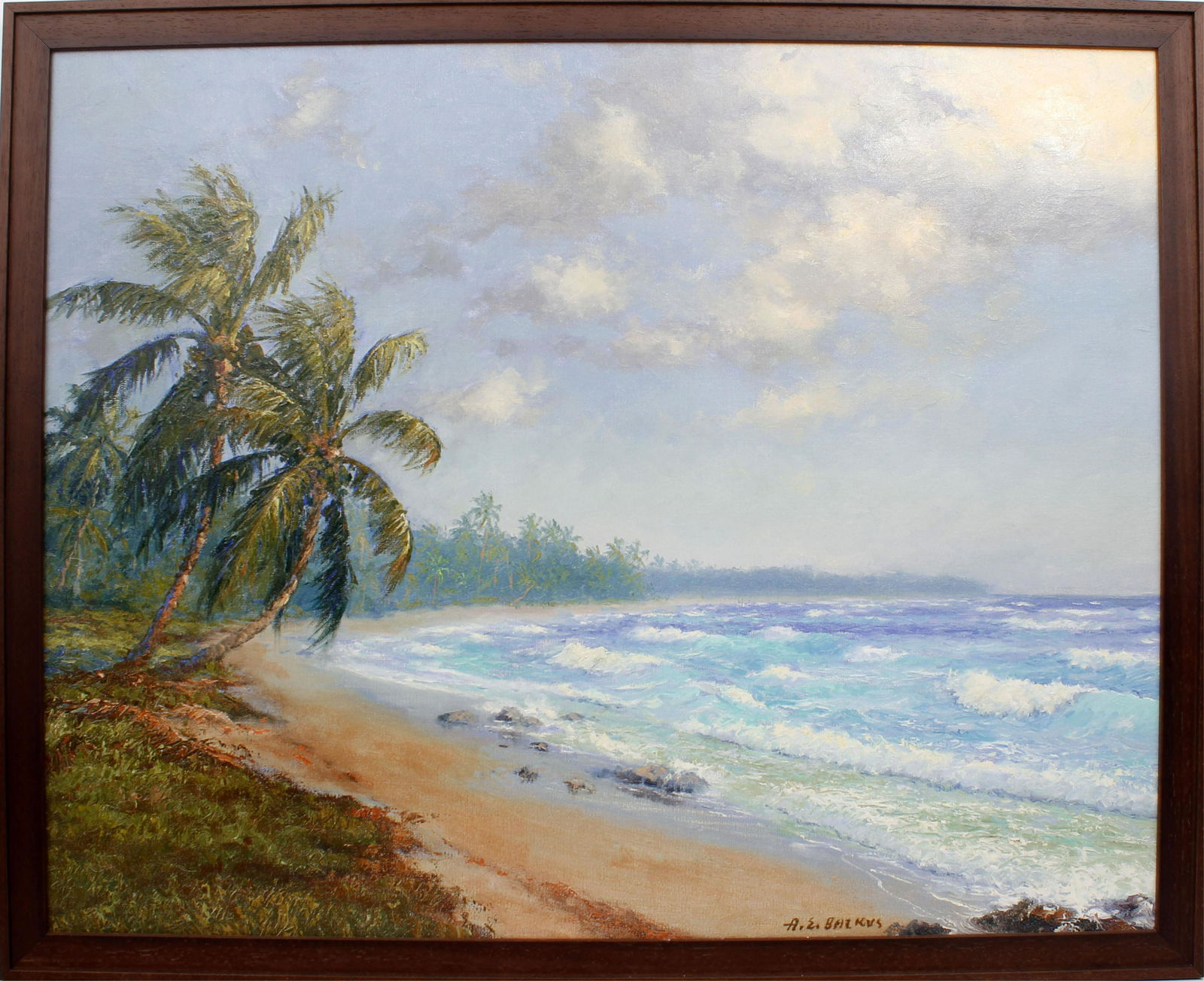A.E. BACKUS FLORIDA PARADISE TEXTURED REPRODUCTION (1 of 4)