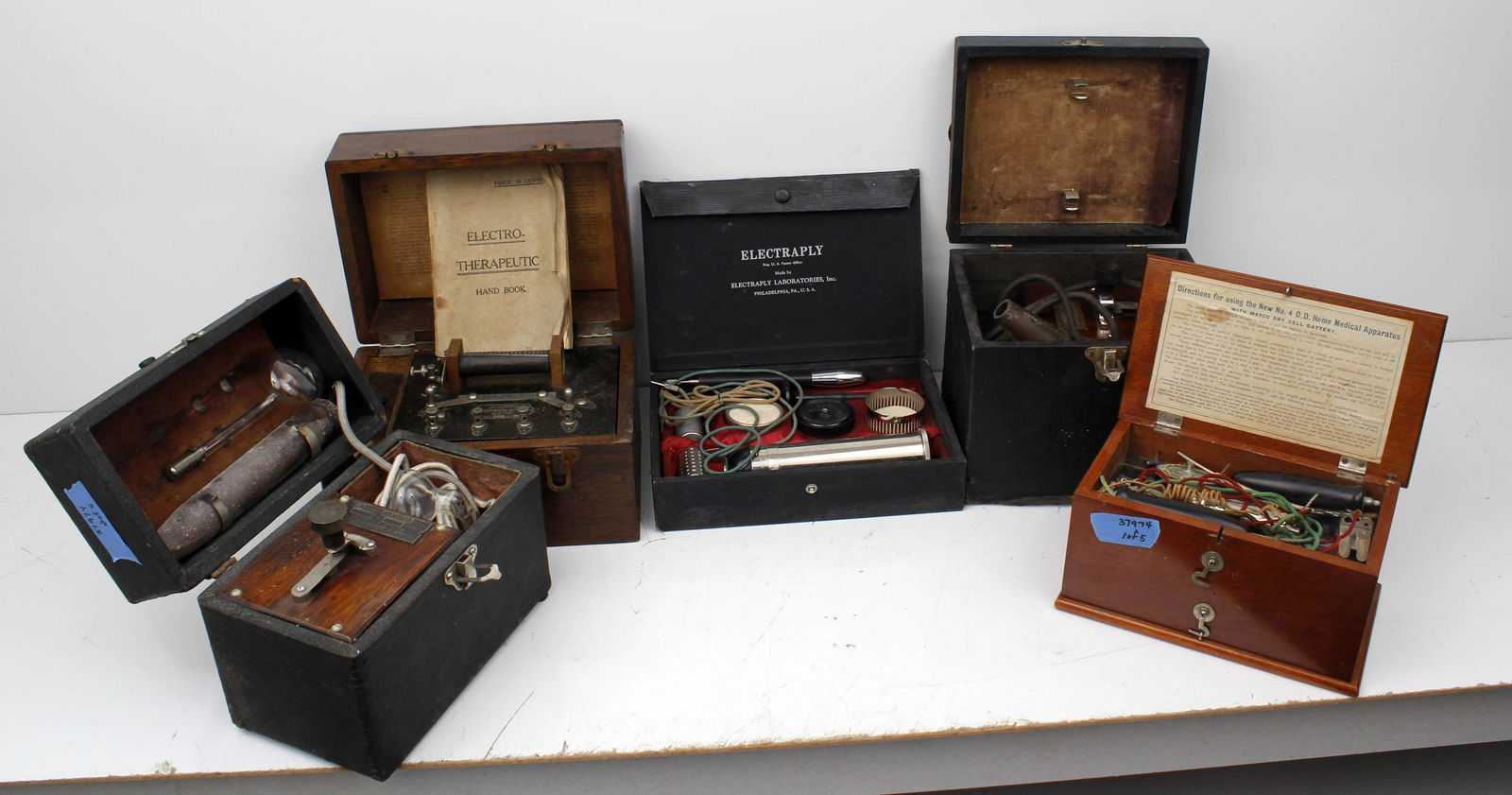 Five Vintage Medical Therapy Devices