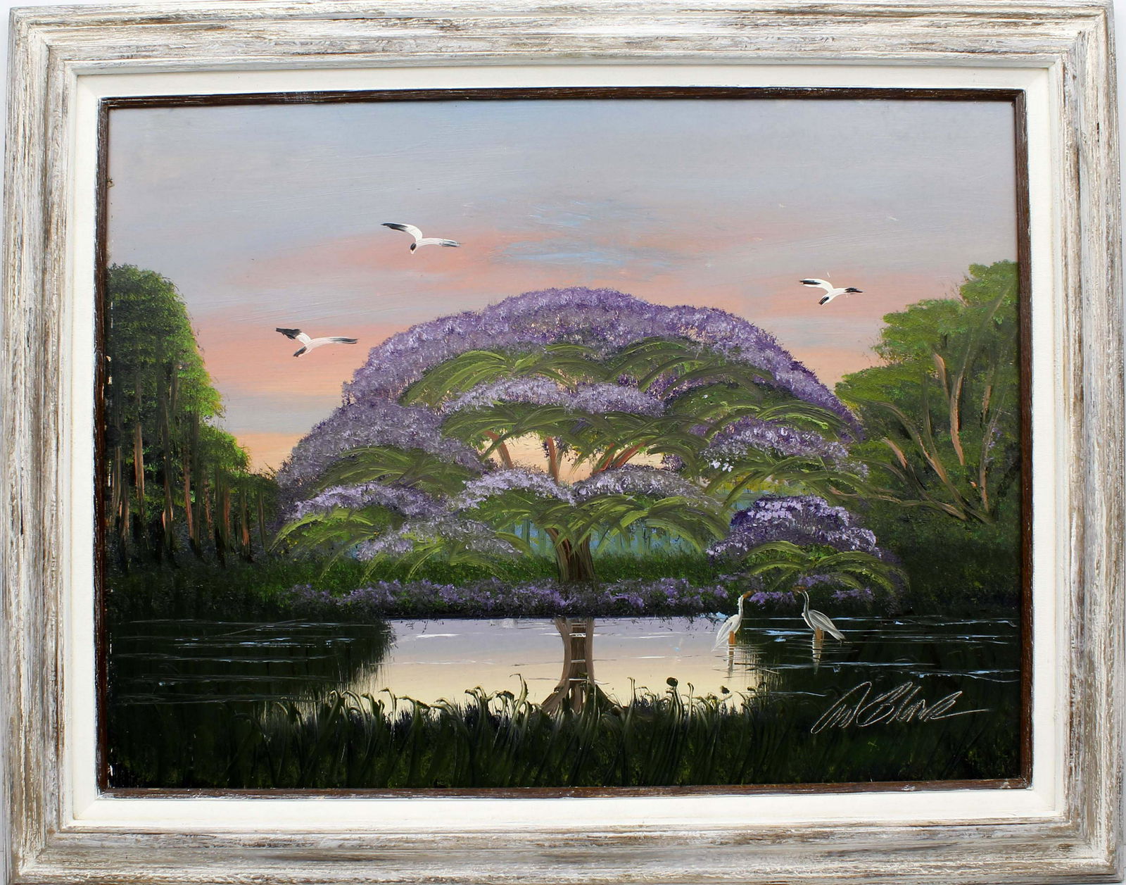 AL BLACK FLORIDA HIGHWAYMEN JACARANDA POND (1 of 4)