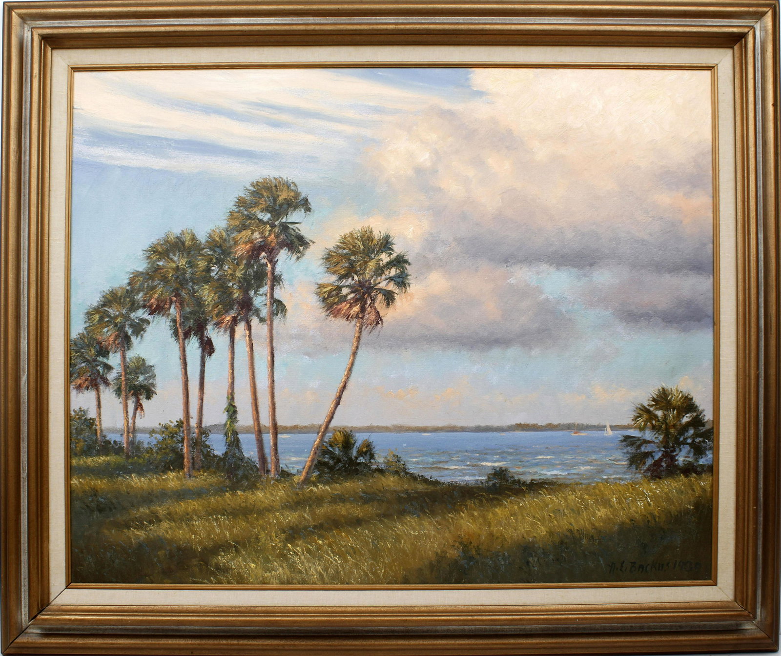 A.E. BACKUS VIEW OF THE INDIAN RIVER LAGOON (1 of 4)