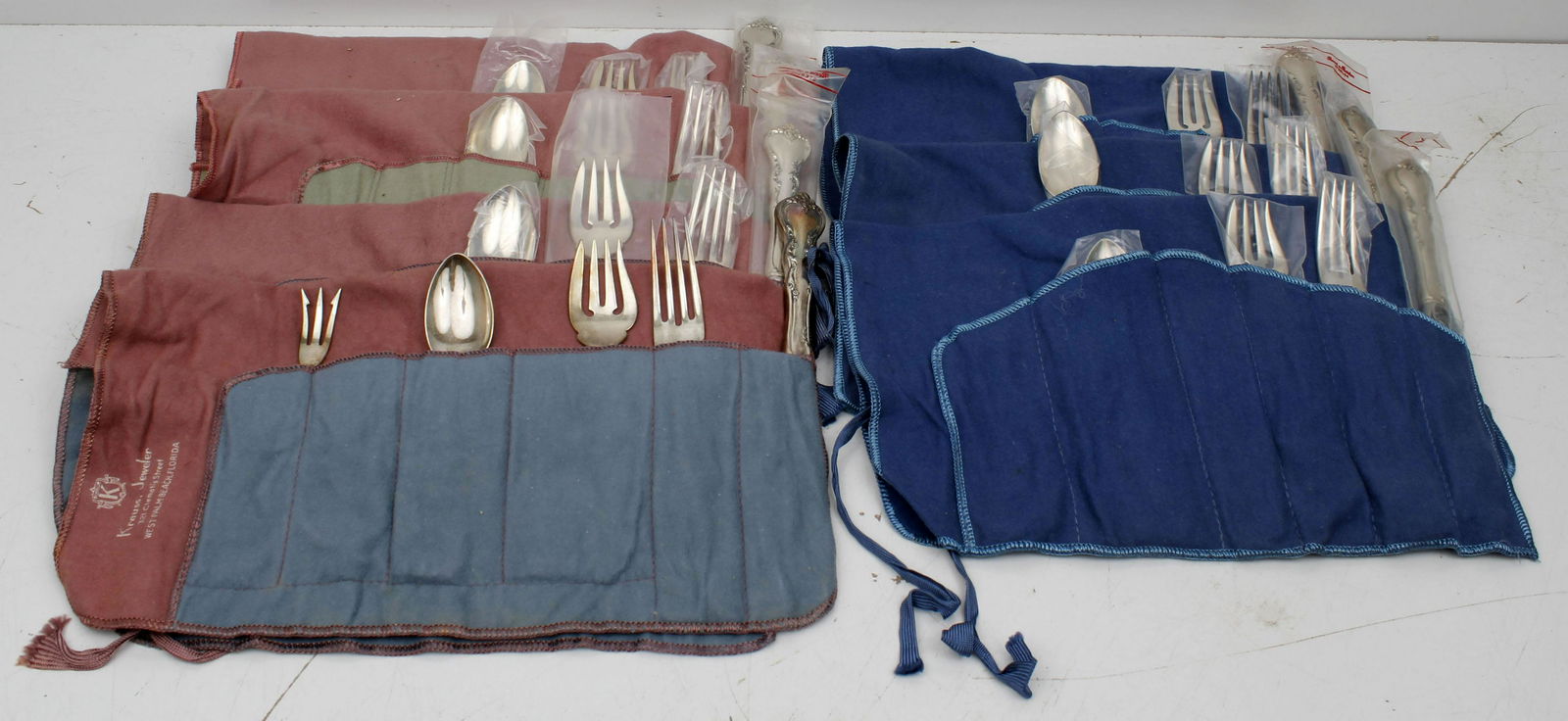 STRERLING SILVER FLATWARE SAVANNAH PATTERN (1 of 3)