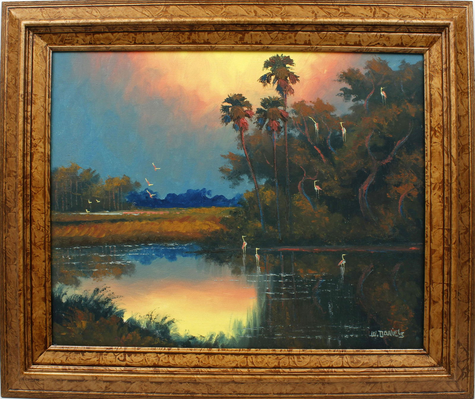 WILLIE DANIELS FLORIDA HIGHWAYMEN ORANGE SKY (1 of 4)