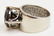 LADIES 14K GOLD SOLITAIRE 7 CT BLACK DIAMOND RING - 3