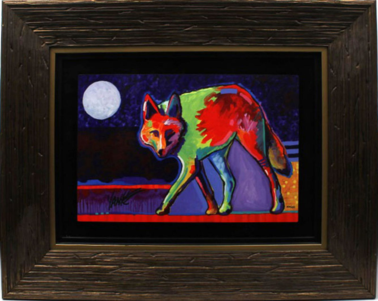 TIM YANKE FOUR WINDS TRICKSTER COYOTE CALDOGRAPH (1 of 4)