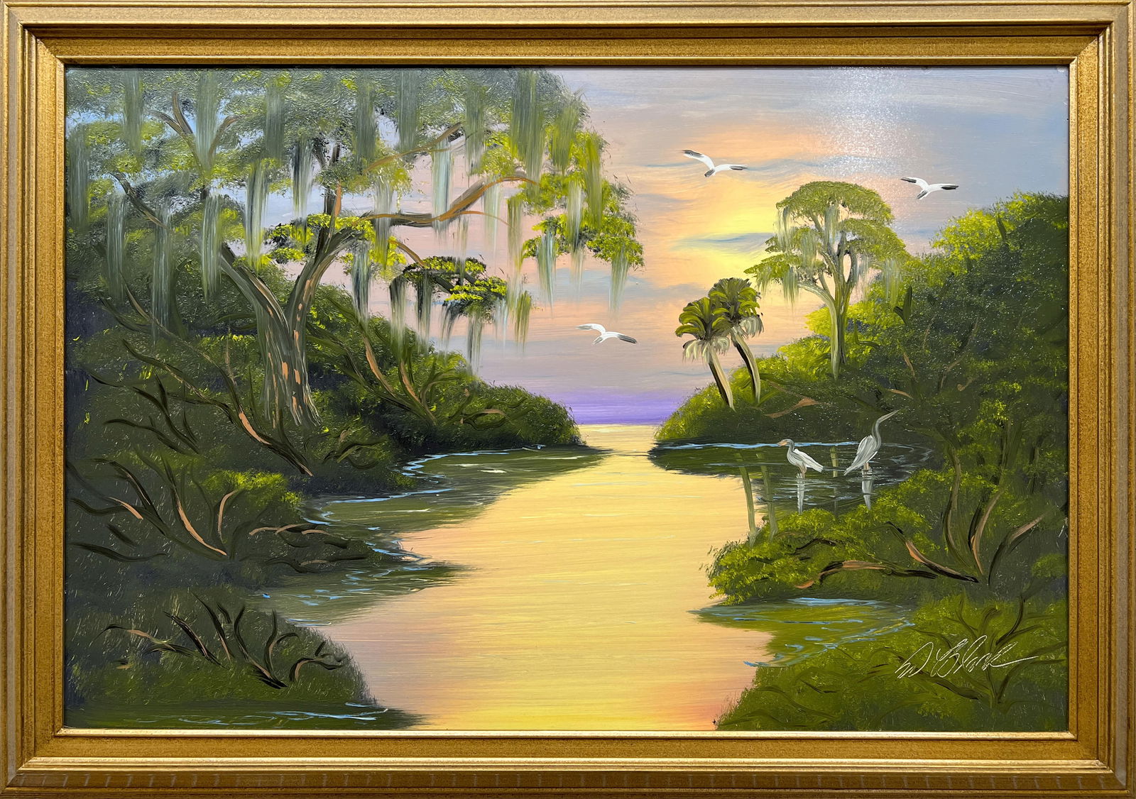 AL BLACK FLORIDA HIGHWAYMEN LAVENDER SUNSET (1 of 4)