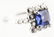 LADIES PLATINUM TANZANITE & DIAMOND RING