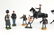 LOT OF 33 VINTAGE METAL SOLDIERS - 3