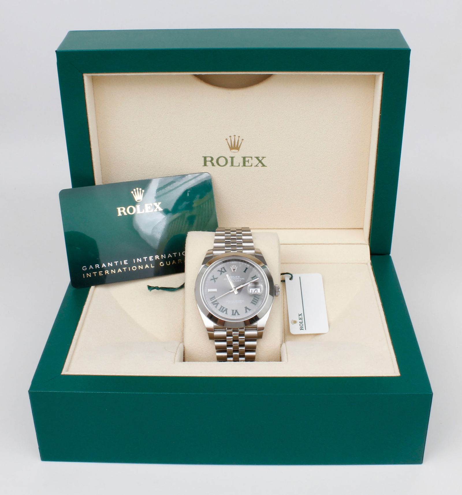 MENS ROLEX WIMBELDON 41MM JUBILEE WATCH (1 of 4)