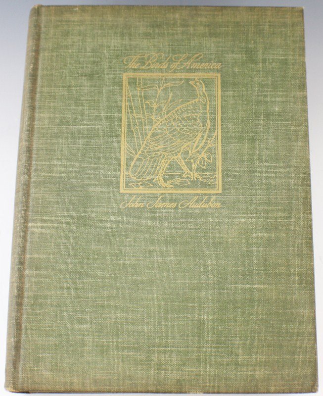 1937 BIRDS OF AMERICA JOHN JAMES AUDUBON: 1937 BIRDS OF AMERICA JOHN JAMES AUDUBON Published in November of 1937, "Birds of America" by John James Audubon Size: 12.75 x 9" Est. $ 75-150 Lot 31114a