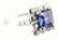 LADIES PLATINUM TANZANITE & DIAMOND RING