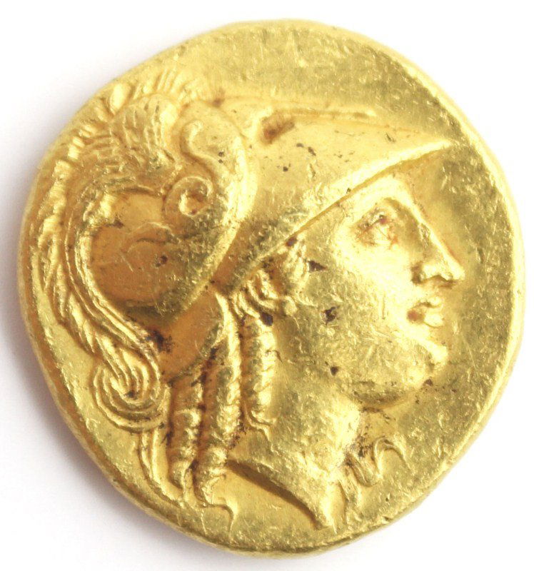 ANCIENT GREEK COIN ALEXANDER THE GREAT GOLD STATER
