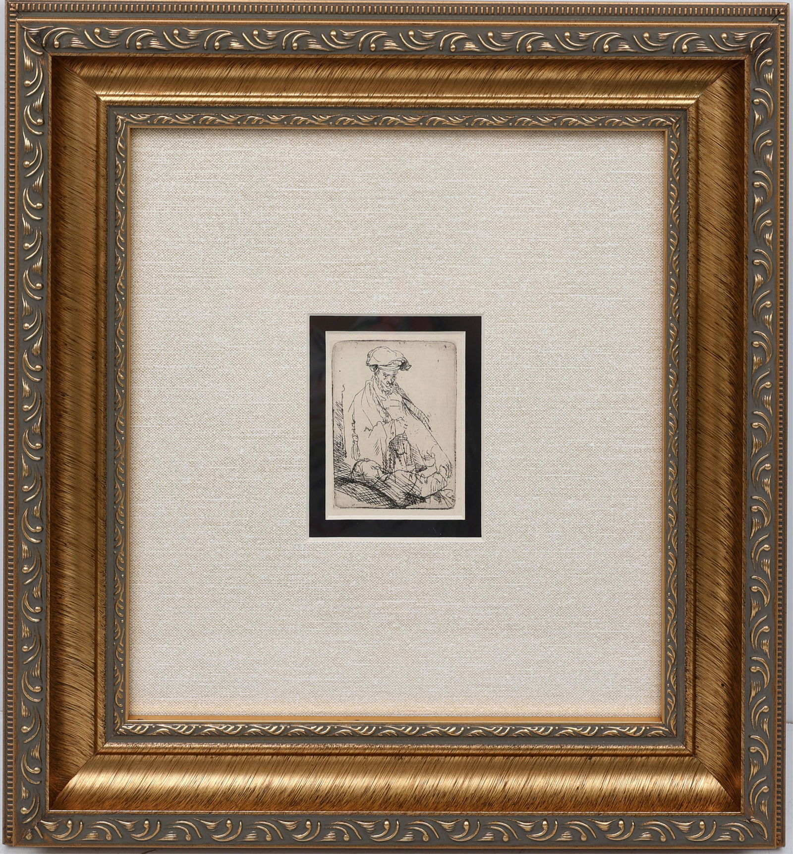REMBRANDT VAN RIJN ETCHING (1 of 3)