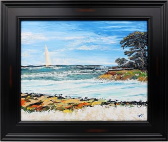 CYNNAMON GRAY FLORIDA ARTIST PALETTE KNIFE SHORES