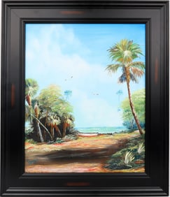 CYNNAMON GRAY FLORIDA ARTIST SUMERLIN SKIFF LAUNCH