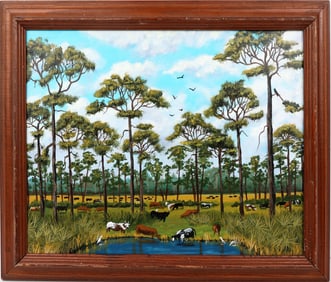 CAROL ANN KNAPP FLORIDA ARTIST SUMMER RANCH