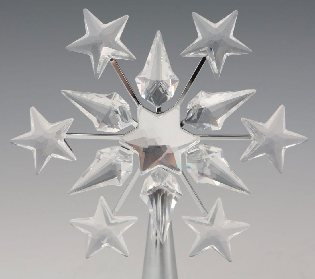SWAROVSKI CRYSTAL STAR TREE TOPPER