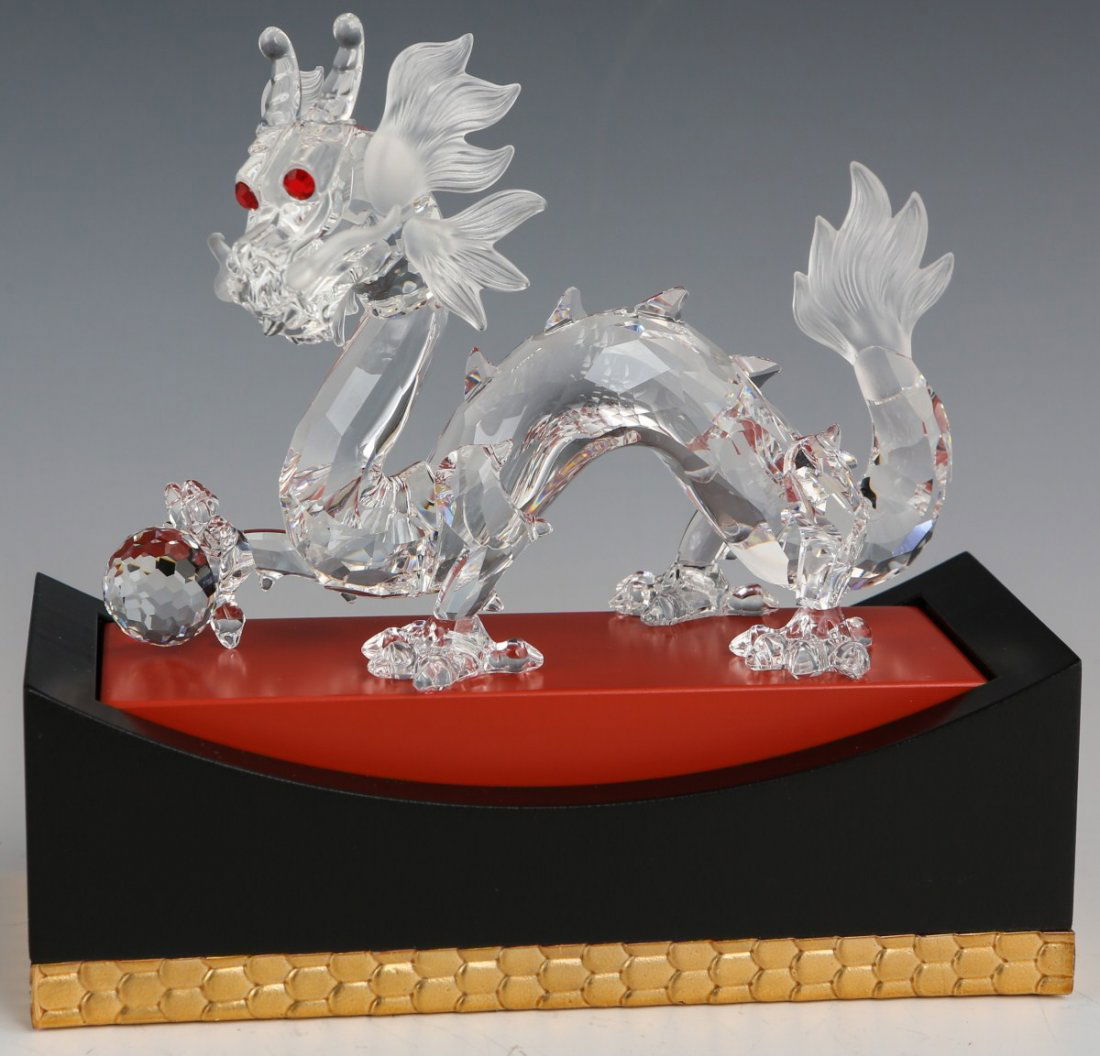 SWAROVSKI SCS ANNUAL EDITION 1997 DRAGON FIGURINE