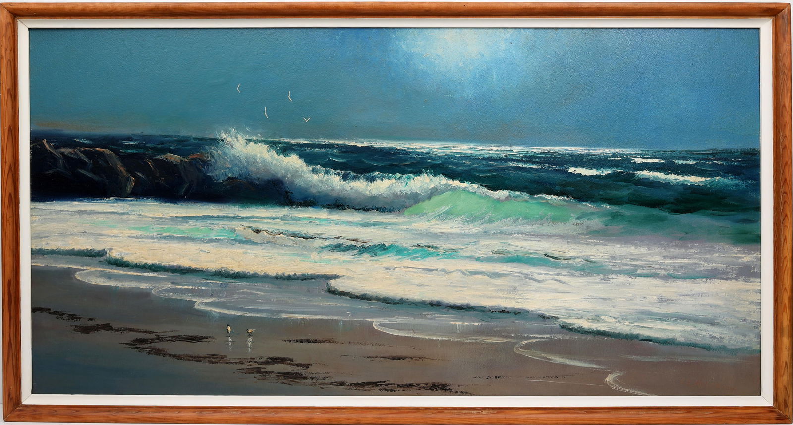 R.A. MCLENDON FLORIDA HIGHWAYMEN EVENING SEASCAPE (1 of 4)