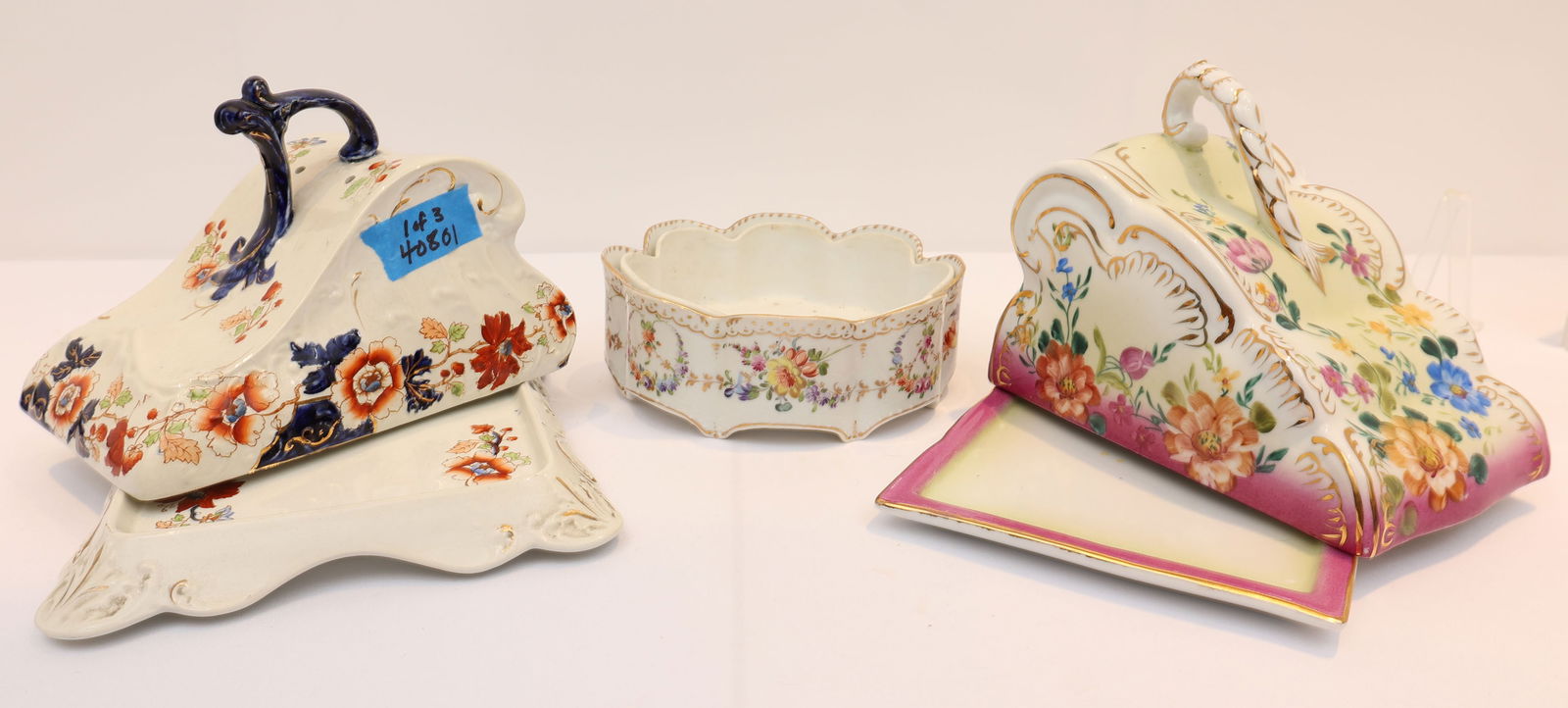 LOT OF 2 CHEESE SERVERS AND LEMON BOWL (1 of 3)