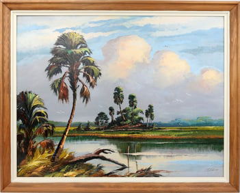 JAMES GIBSON FLORIDA HIGHWAYMEN INCISED SPLENDOR