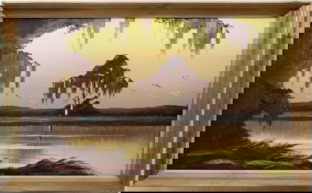 JAMES GIBSON FLORIDA HIGHWAYMEN CYPRESS SEPIA TONE