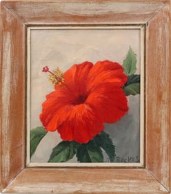 A.E. BACKUS FLORIDA ARTIST RUBY LUSTRE