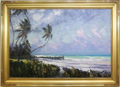 ROBERT CHARLES GRUPPE FLORIDA ARTIST AZURE WATERS