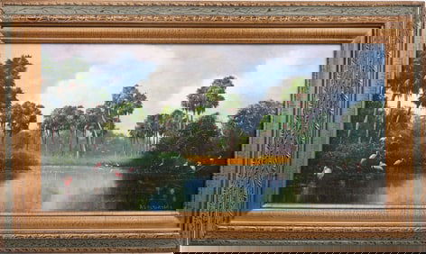 AHMED ELTEMTAMY FLORIDA ARTIST WETLAND INLET