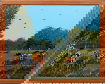 CAROL ANN KNAPP FLORIDA ARTIST SUMMER PASTURE