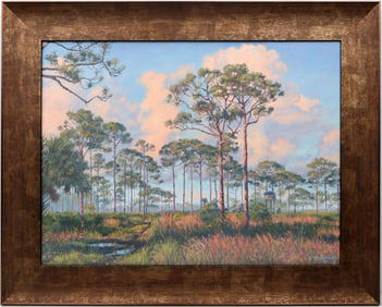 SCOTT WOODWARD FLORIDA ARTIST THROUGH THE PINES