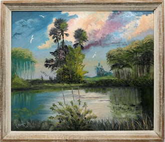 TODD MARTIN FLORIDA ARTIST TEEMING WITH GREENERY