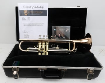 CHRIS BOTTI AUTOGRAPHED TRUMPET
