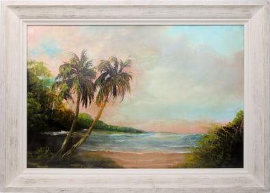 HORACE FOSTER FLORIDA ARTIST RIVERBANK TRANQUILITY