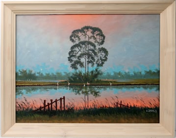 WILLIE DANIELS FLORIDA HIGHWAYMEN PASTEL PARADISE