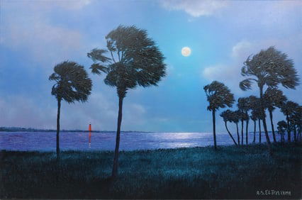 AHMED ELTEMTAMY FLORIDA ARTIST JUPITER LIGHTHOUSE