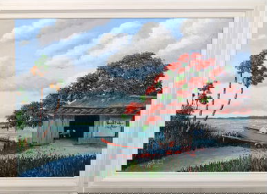 MARK STANFORD FLORIDA ARTIST BOAT REPAIR SHOP