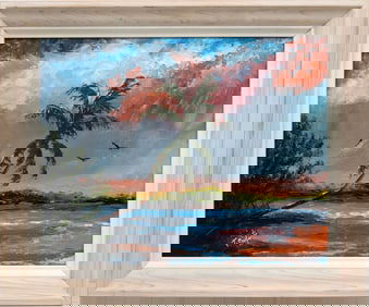 TODD MARTIN FLORIDA ARTIST STORM APPROACHING