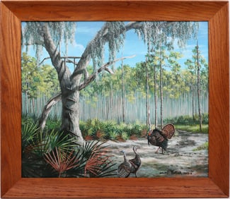 DANIEL BUTLER FLORIDA ARTIST WILD TURKEY