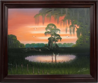 AL BLACK FLORIDA HIGHWAYMEN EVERGLADES TWILIGHT