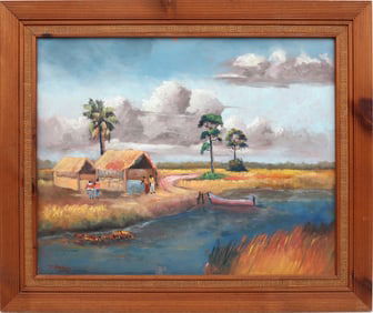 HEZEKIAH BAKER FLORIDA HIGHWAYMEN CHICKEE HUTS