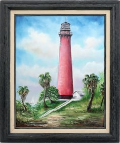 R.L. LEWIS  FLORIDA HIGHWAYMEN JUPITER LIGHTHOUSE