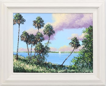 MARK STANFORD FLORIDA ARTIST MORNING SAIL