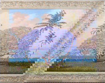SCOTT WOODWARD FLORIDA ARTIST JACARANDA
