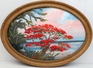TODD MARTIN FLORIDA  ARTIST POINCIANA ON THE RIVER