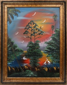 MICHAEL LOVE FLORIDA ARTIST FANTASY LANDSCAPE